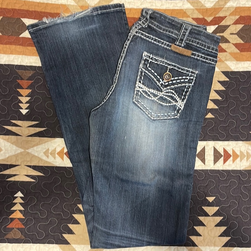Women’s Cowgirl Tuff bootcut jeans 28x35